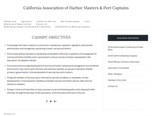 Tablet Screenshot of harbormaster.org